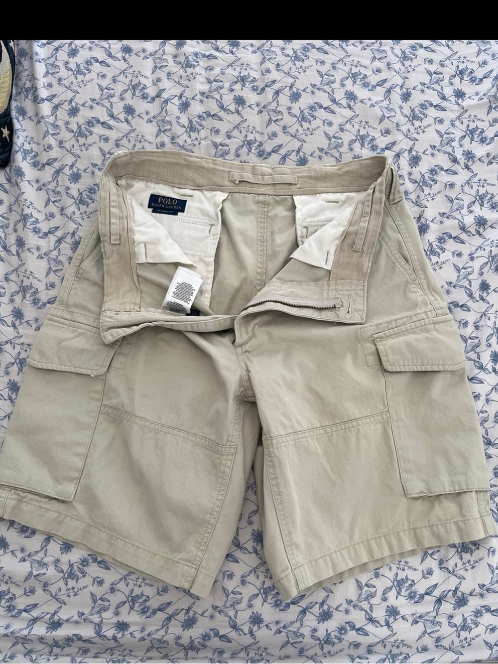 Ralph Lauren Men's Khaki Cargo Shorts
